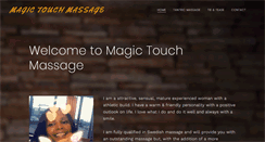 Desktop Screenshot of magictouchmassage.co.uk