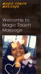 Mobile Screenshot of magictouchmassage.co.uk